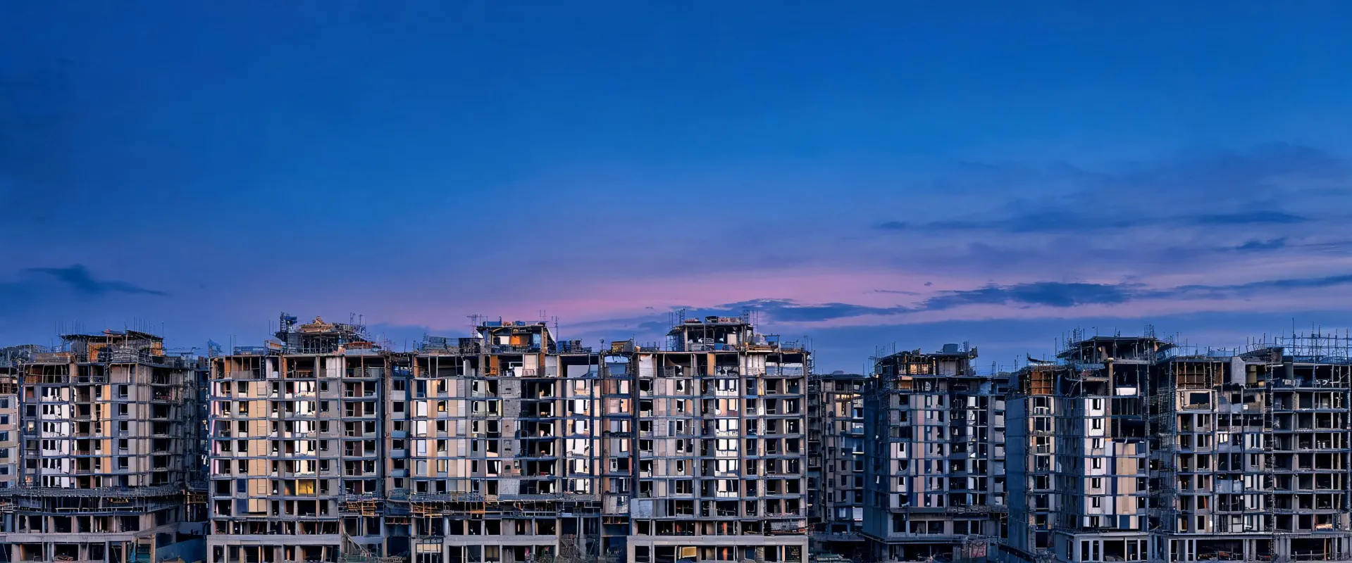 Exterior building systems across construction segments