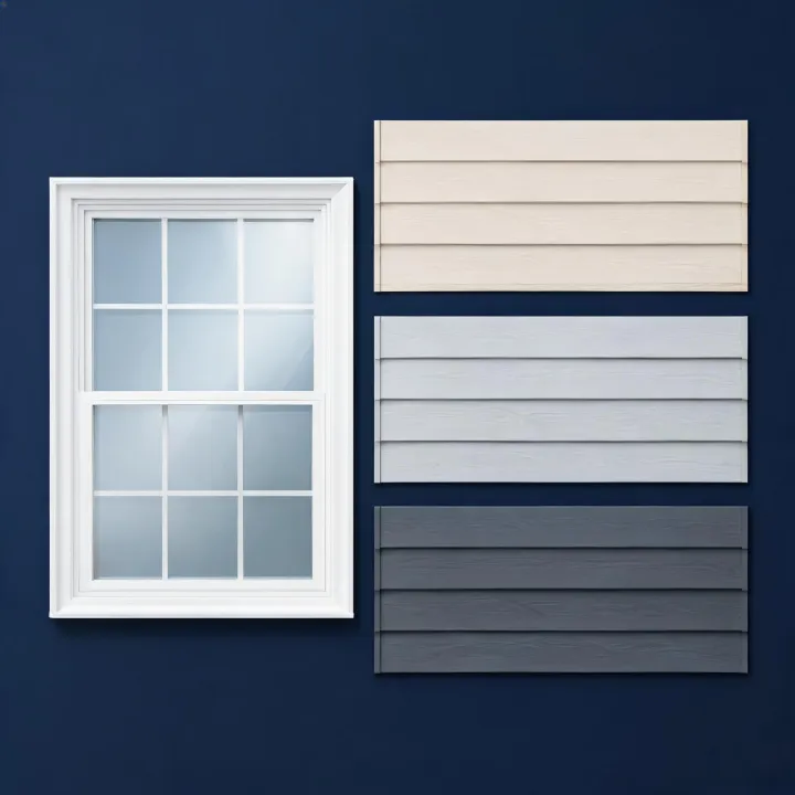 Cornerstone window and siding product showcase